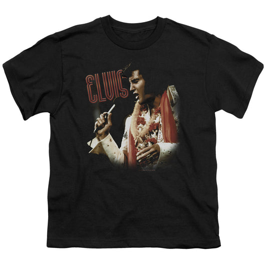 Elvis Presley Soulful Kids Youth T Shirt Black Officially Licensed