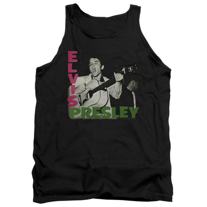 Elvis Presley Elvis Presley Album Mens Tank Top Shirt Black Officially Licensed