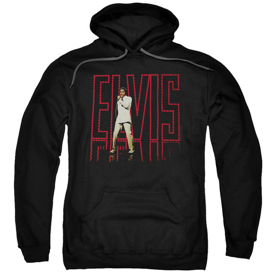 Elvis Presley Elvis 68 Album Mens Hoodie Black Officially Licensed
