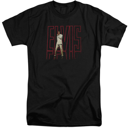 Elvis Presley Elvis 68 Album Mens Tall T Shirt Black Officially Licensed
