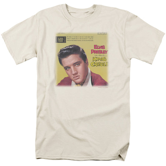 Elvis Presley King Creole Soundtrack Mens T Shirt Cream Officially Licensed