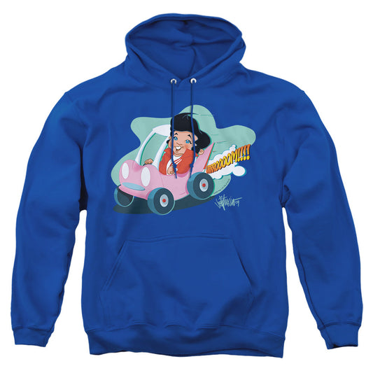 Elvis Presley Speedway Mens Hoodie Royal Officially Licensed