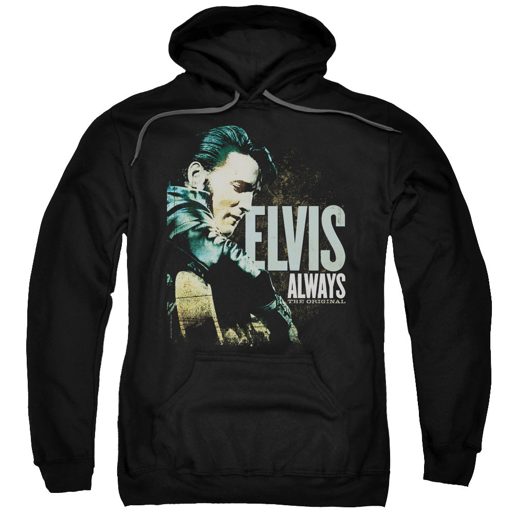 Elvis Presley Always The Original Mens Hoodie Black Officially Licensed