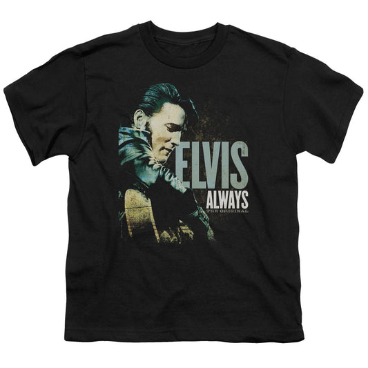 Elvis Presley Always the Original Kids Youth T Shirt Black Officially Licensed