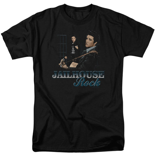 Elvis Presley Jailhouse Rock Mens T Shirt Black Officially Licensed