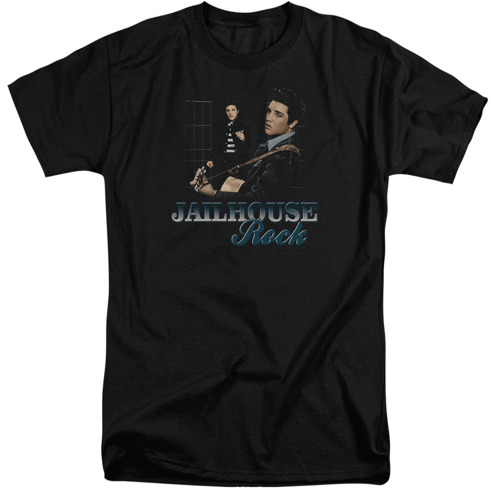 Elvis Presley Jailhouse Rock Mens Tall T Shirt Black Officially Licensed