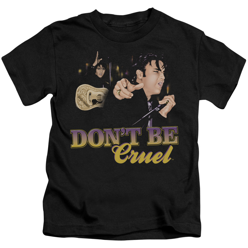 Elvis Presley Dont Be Cruel Juvenile Kids Youth T Shirt Black Officially Licensed