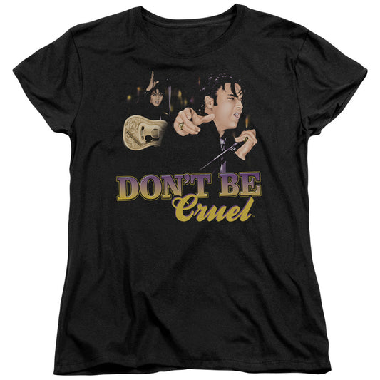 Elvis Presley Dont Be Cruel Womens T Shirt Black Officially Licensed