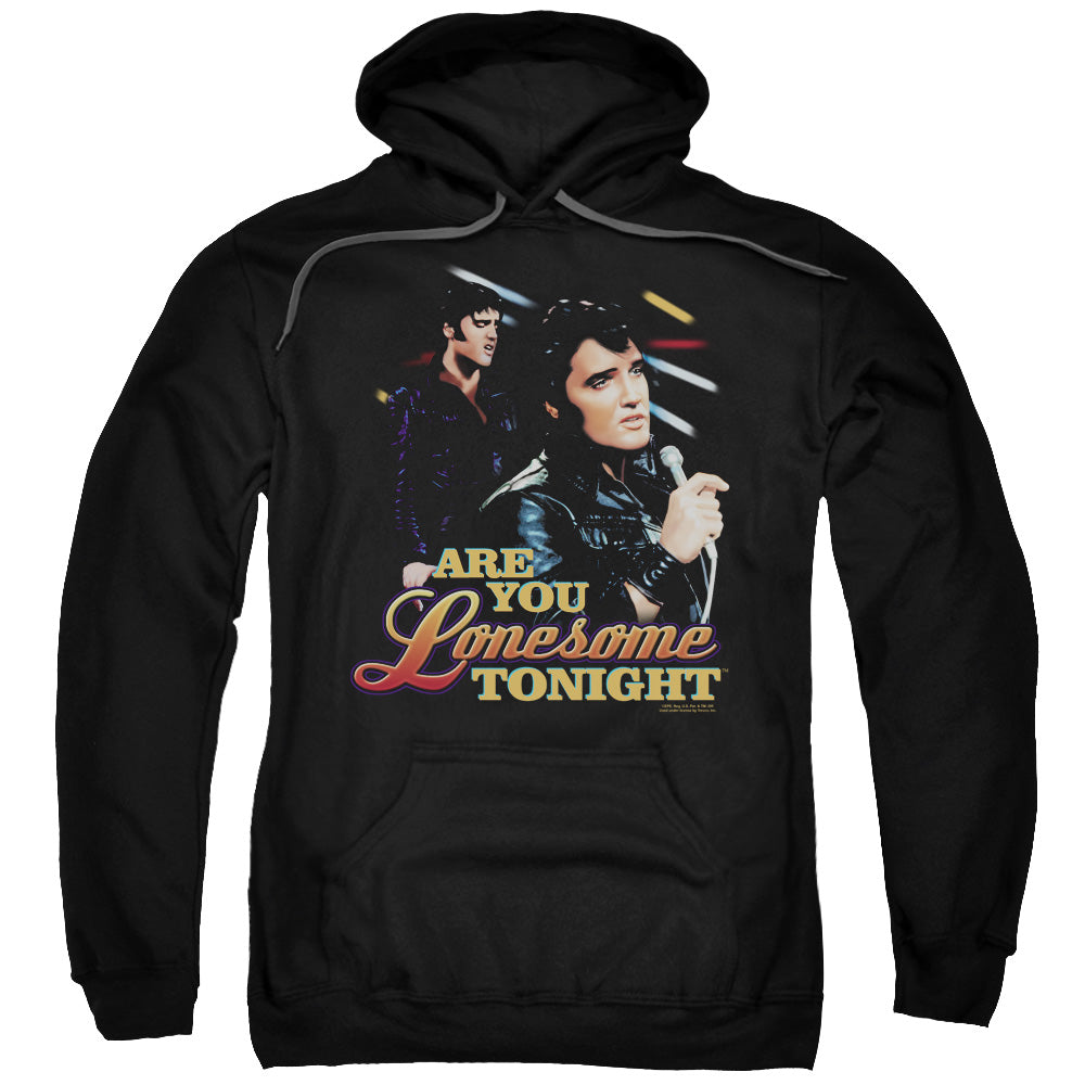 Elvis Presley Are You Lonesome Mens Hoodie Black Officially Licensed