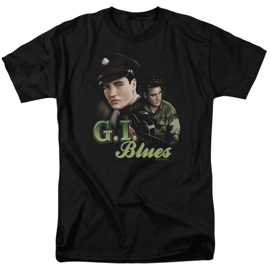 Elvis Presley G I Blues Mens T Shirt Black Officially Licensed