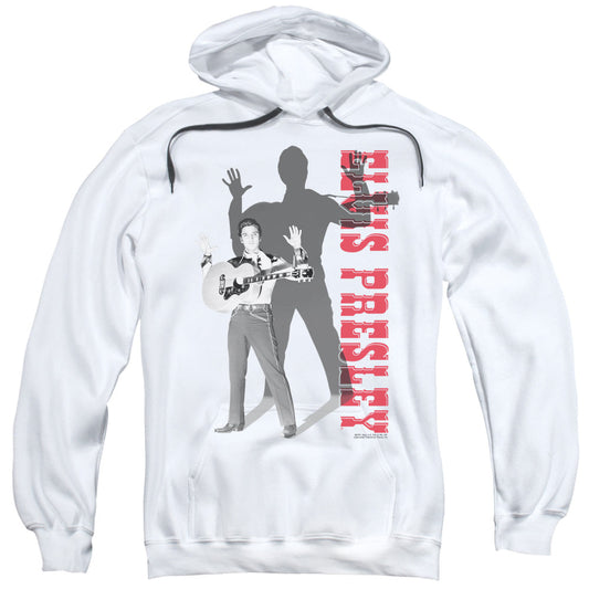 Elvis Presley Look No Hands Mens Hoodie White Officially Licensed