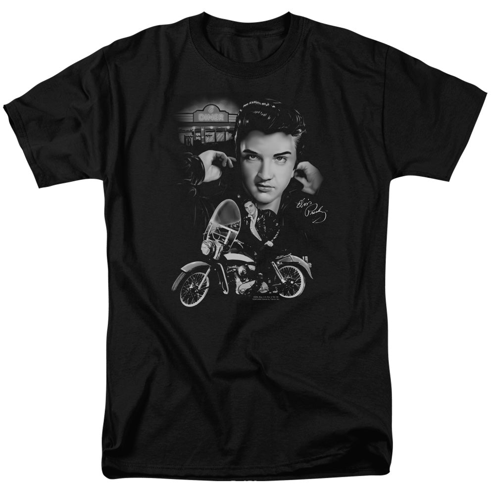 Elvis Presley The King Rides Again Mens T Shirt Black Officially Licensed