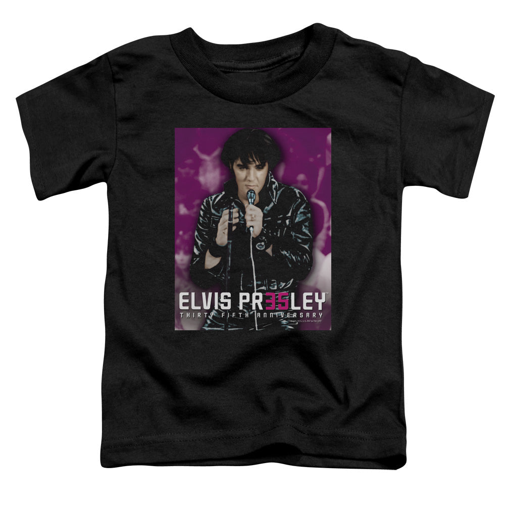 Elvis Presley 35 Leather Toddler Kids Youth T Shirt Black Officially Licensed