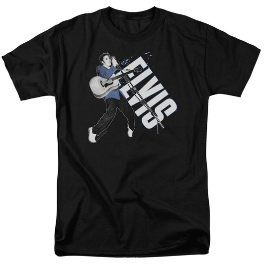 Elvis Presley On His Toes Mens T Shirt Black Officially Licensed