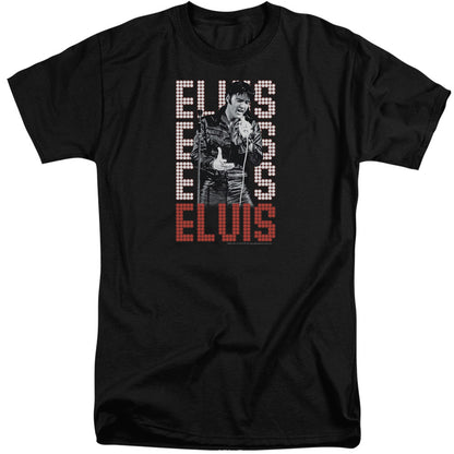 Elvis Presley 1968 Mens Tall T Shirt Black Officially Licensed