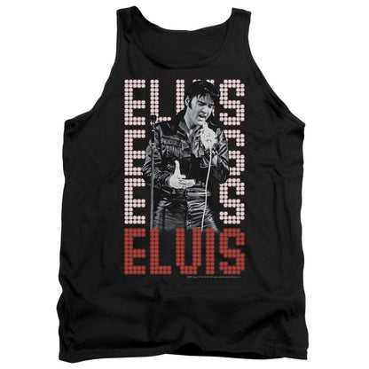 Elvis Presley 1968 Mens Tank Top Shirt Black Officially Licensed
