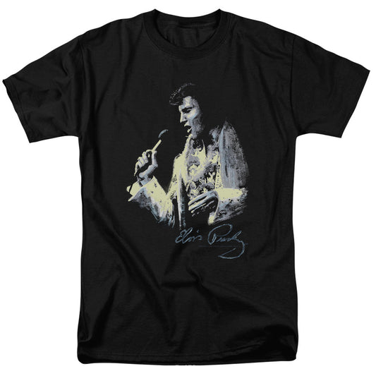 Elvis Presley Painted King Mens T Shirt Black Officially Licensed