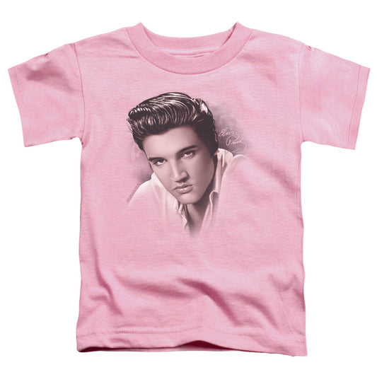 Elvis Presley the Stare Toddler Kids Youth T Shirt Pink Officially Licensed