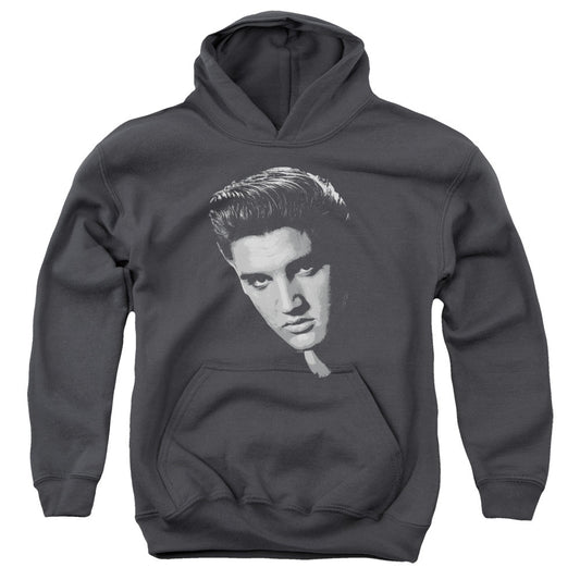 Elvis Presley American Idol Kids Youth Hoodie Charcoal Officially Licensed