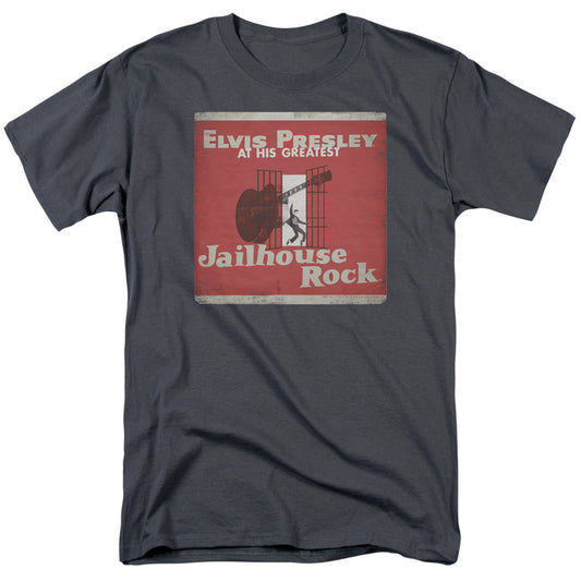 Elvis Presley Greatest Mens T Shirt Charcoal Officially Licensed
