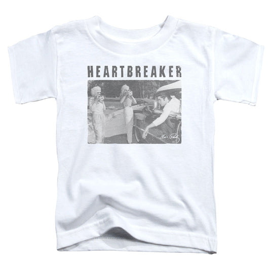 Elvis Presley Heartbreaker Toddler Kids Youth T Shirt White Officially Licensed