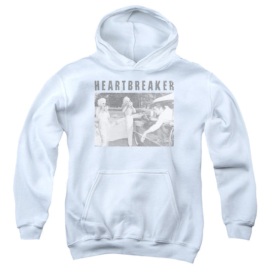 Elvis Presley Heartbreaker Kids Youth Hoodie White Officially Licensed