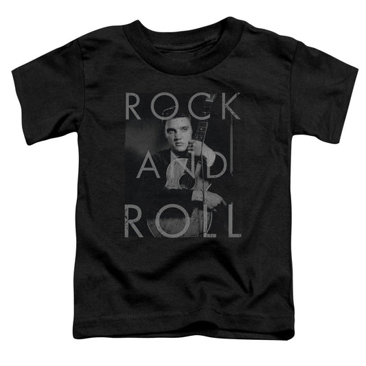 Elvis Presley Rock and Roll Toddler Kids Youth T Shirt Black Officially Licensed