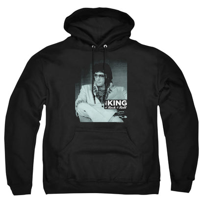 Elvis Presley Good To Be Mens Hoodie Black Officially Licensed