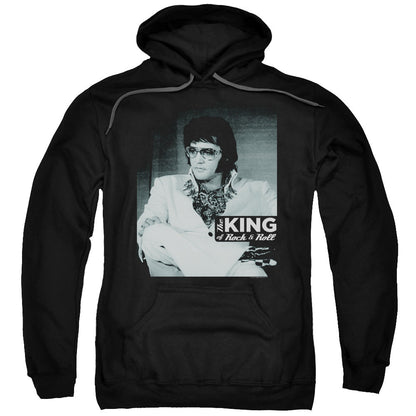 Elvis Presley Good To Be Mens Hoodie Black Officially Licensed