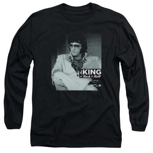 Elvis Presley Good To Be Mens Long Sleeve Shirt Black Officially Licensed Officially Licensed