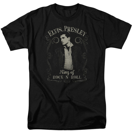 Elvis Presley Rock Legend Mens T Shirt Black Officially Licensed