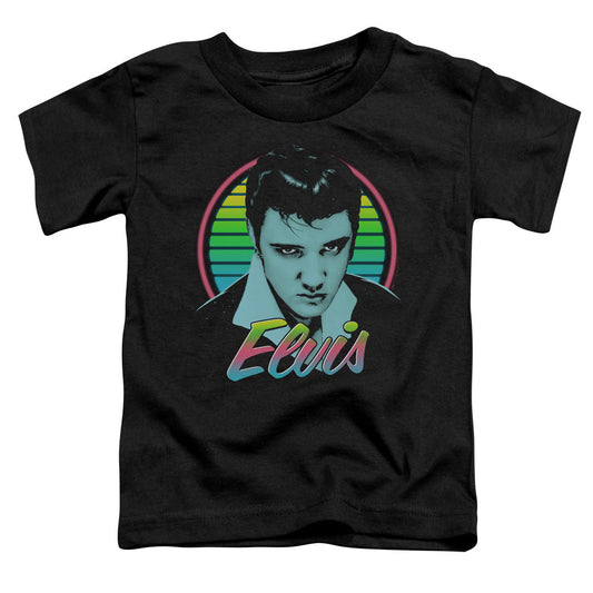 Elvis Presley Neon King Toddler Kids Youth T Shirt Black Officially Licensed
