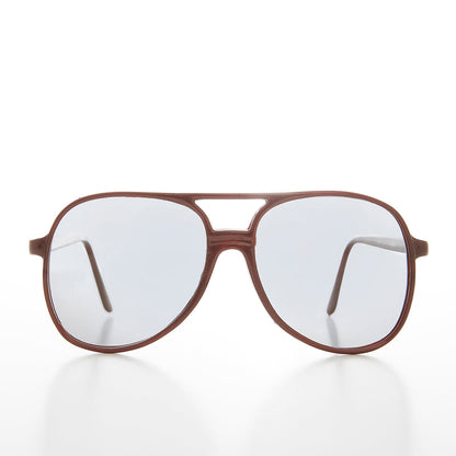 80s Transition Lens Large Aviator Vintage Sunglass - Emilio