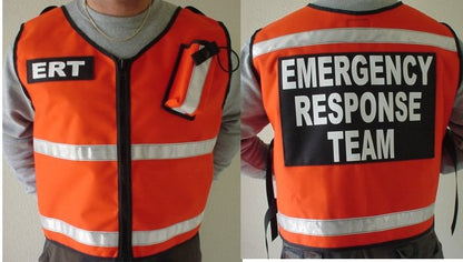Radio Pocket Mesh Safety Vest
