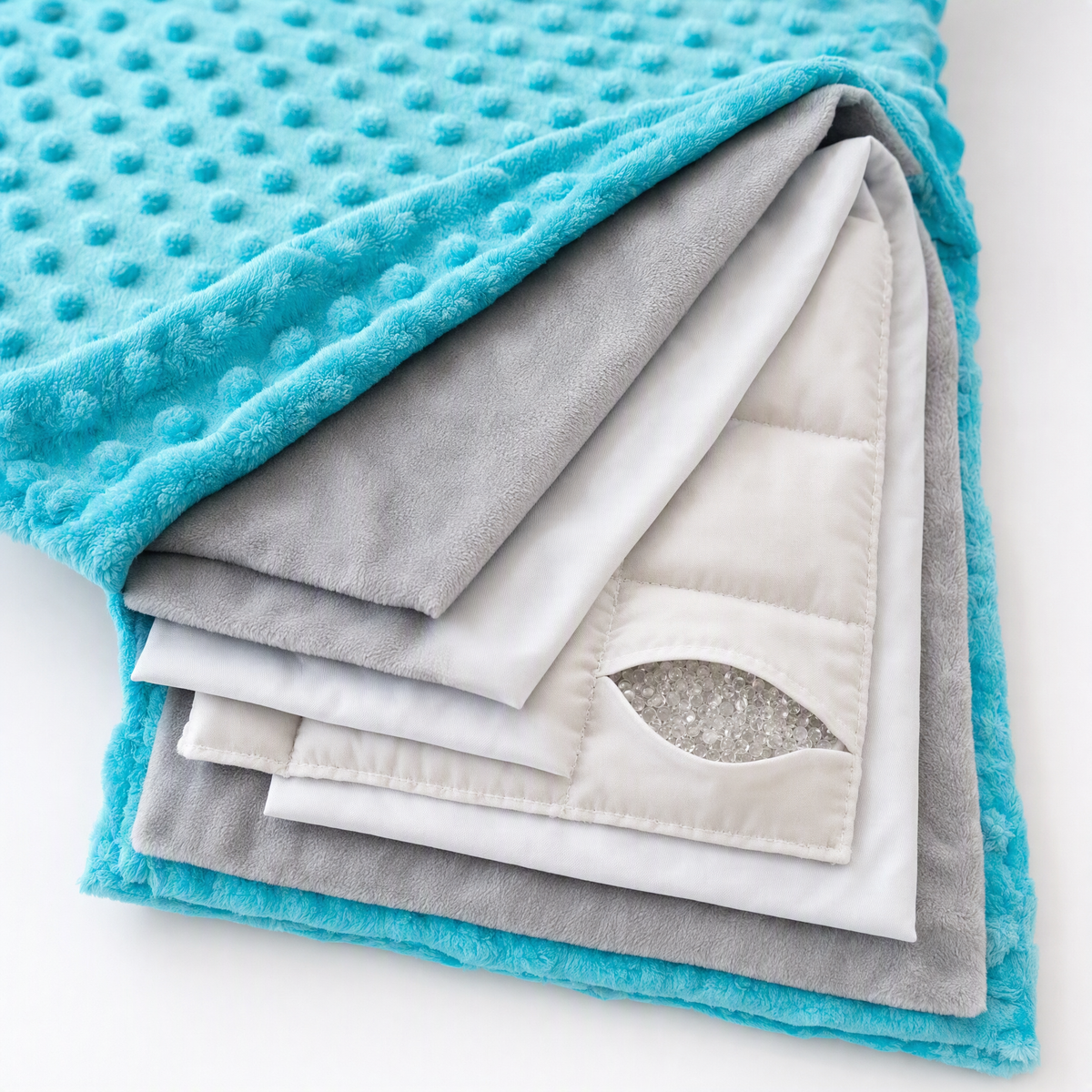 Kids Weighted Blanket with Removable Minky Cover