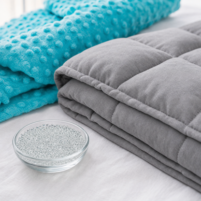 Kids Weighted Blanket with Removable Minky Cover