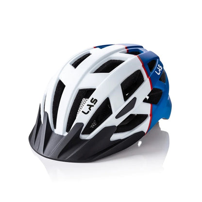 LAS Enigma Cycling Helmet - White/Blue