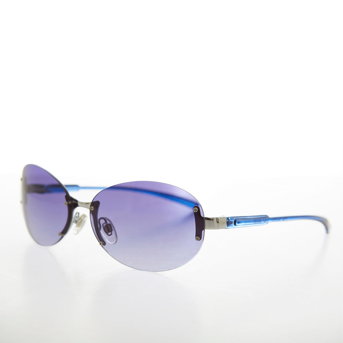 Large Oval Vintage Sunglasses - Eugena