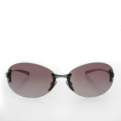 Large Oval Vintage Sunglasses - Eugena