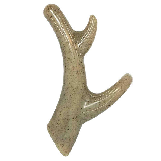 Ever Antler Nylon Chew Bone | Elk Antler Shaped Dog Toy for Aggressive Chewers | SodaPup