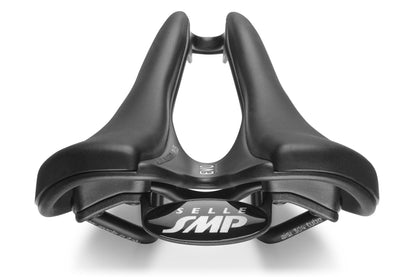 Selle SMP EVO Plus Saddle with Steel Rails (Black)