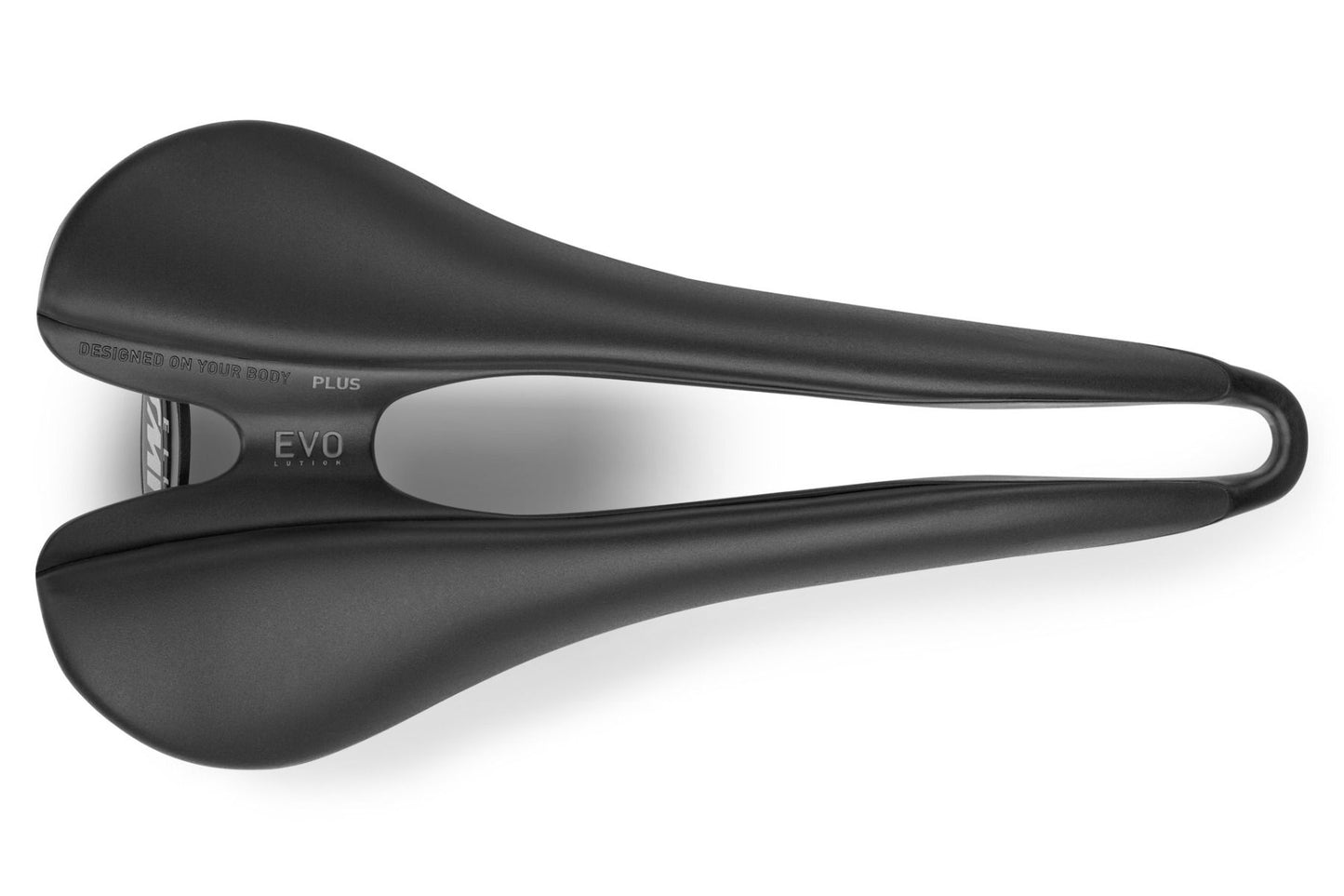 Selle SMP EVO Plus Saddle with Steel Rails (Black)