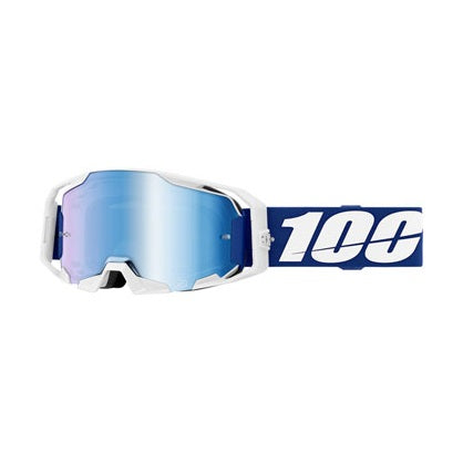 100% ARmatic Goggles - Blue, Mirror Blue Lens