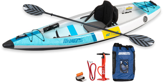 The EZLite10™ Inflatable Kayak - Pro Carbon Package
