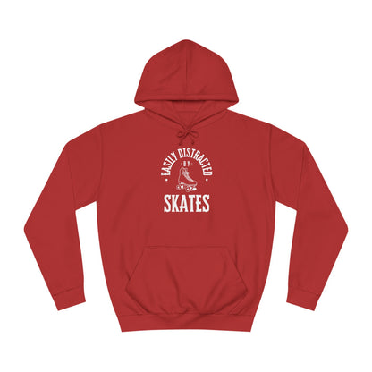 Easily Distracted by Skates Unisex Hoodie