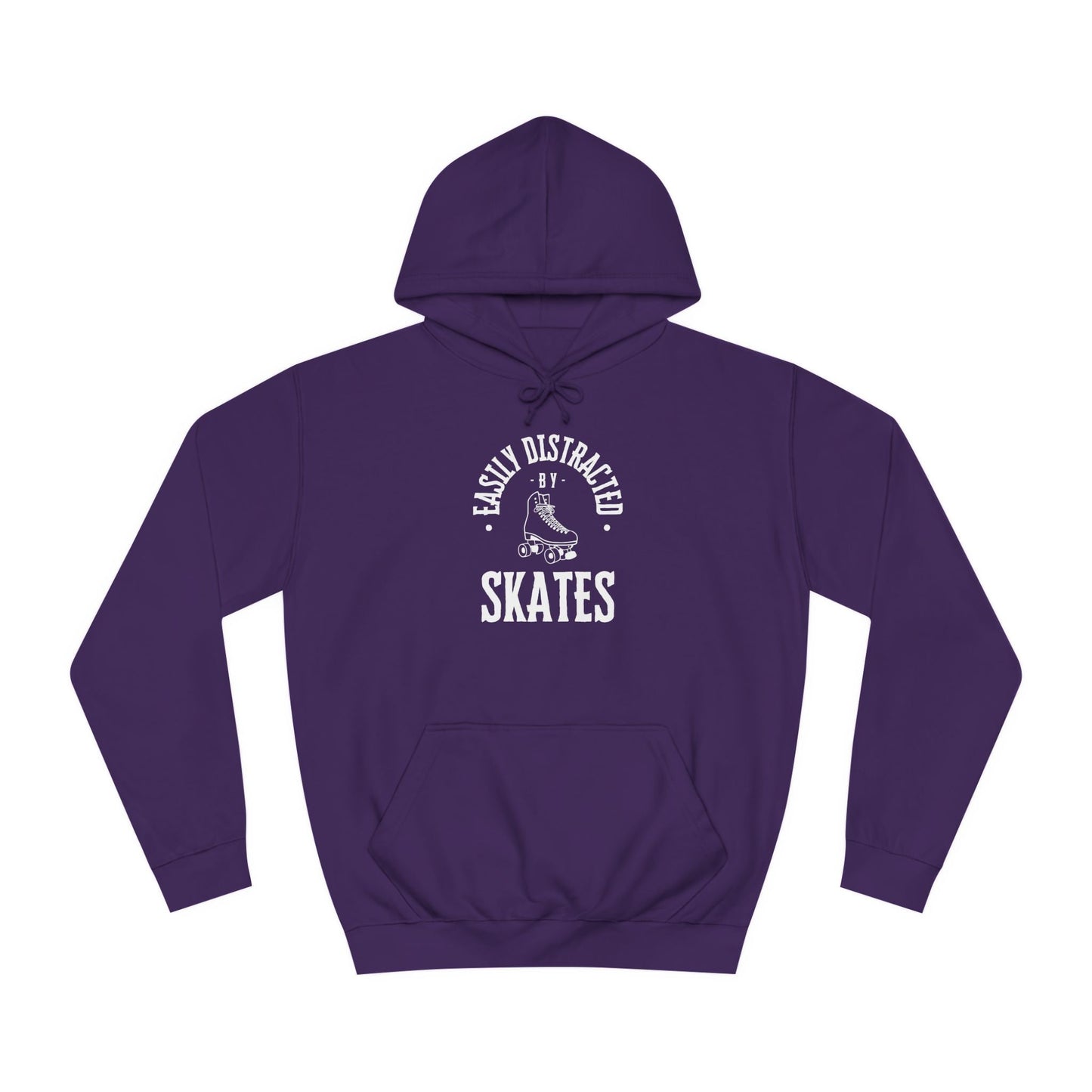 Easily Distracted by Skates Unisex Hoodie