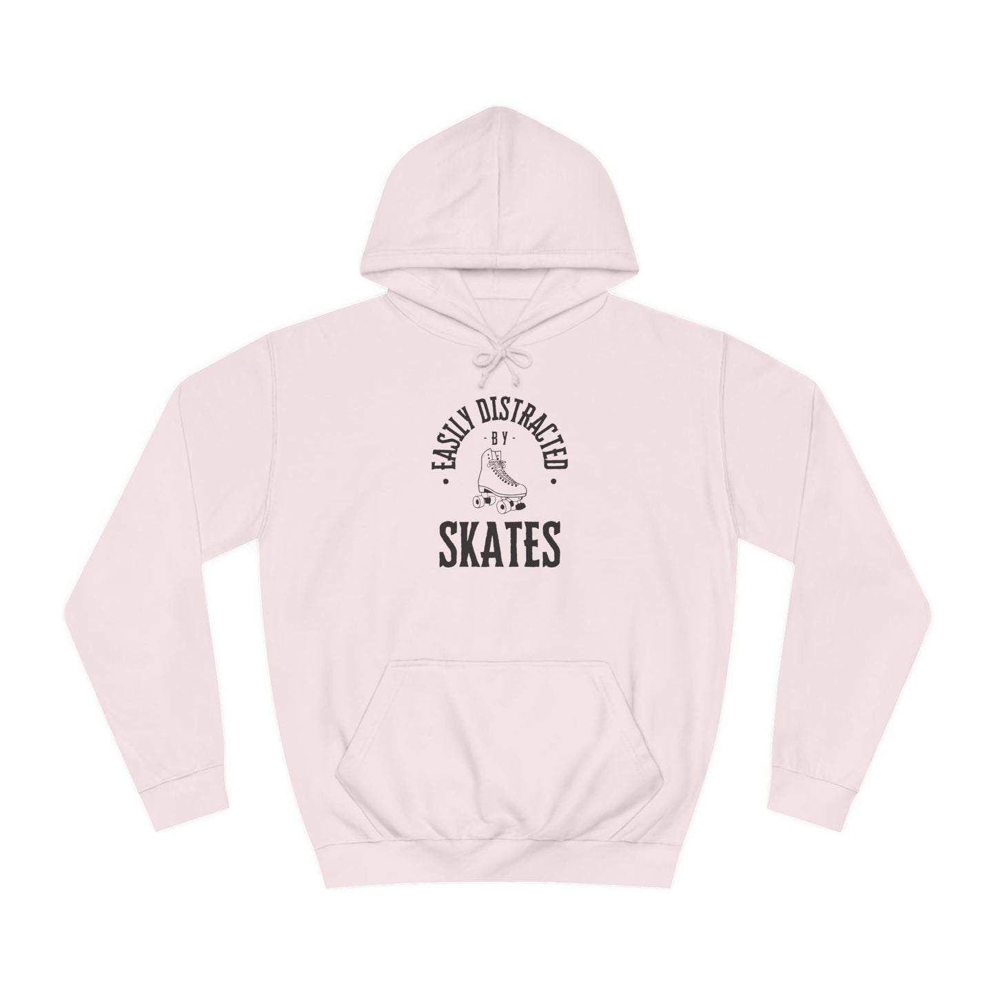 Easily Distracted by Skates Unisex Hoodie