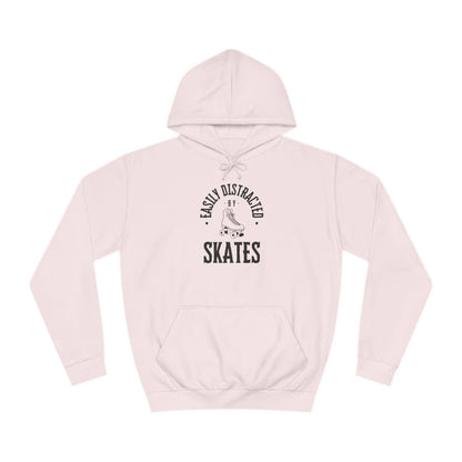 Easily Distracted by Skates Unisex Hoodie