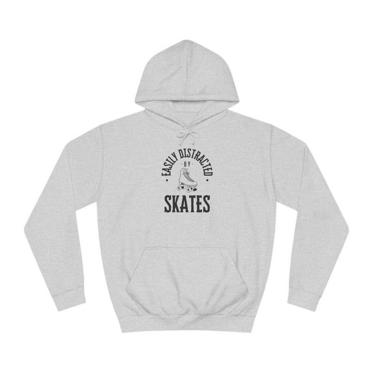Easily Distracted by Skates Unisex Hoodie