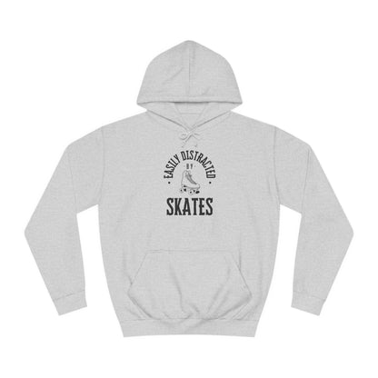Easily Distracted by Skates Unisex Hoodie